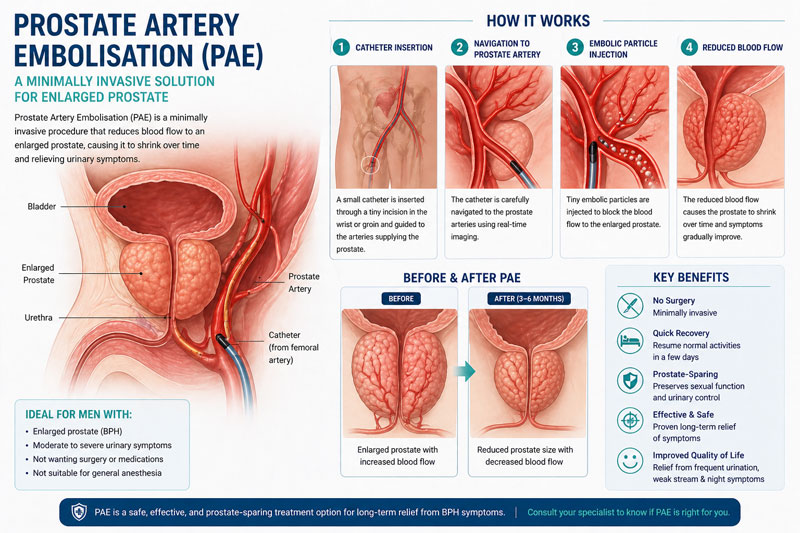 Prostate Artery Embolisation